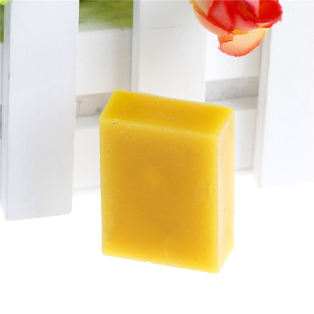 DIY 100% Pure Natural Beeswax Candle Soap Making Supplies No Added Soy Lipstick CosmeticsMaterial Yellow Bee Wax Cera Flava