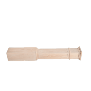 Modern Box Newel Post for Contemporary Homes