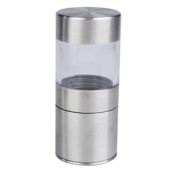 Manual Salt Pepper Mill Grinder Stainless Steel Portable Mill Seasoning Muller Kitchen Tools Spice Pepper Mill Machine