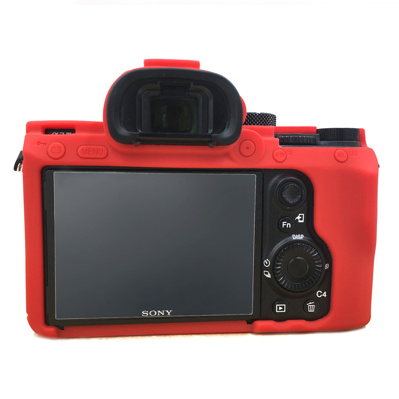Soft Camera Video Bag Silicone Case For Sony A7 III A7R3 A7 mark 3 A7 III A9 Rubber Camera case Protective Body Cover Skin