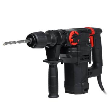 4980W 220V AC Electric Drill Impact Drill Electric Impact Hammer Rotary Drill Demolition Hammer Power Tools 8 pcs Accessories