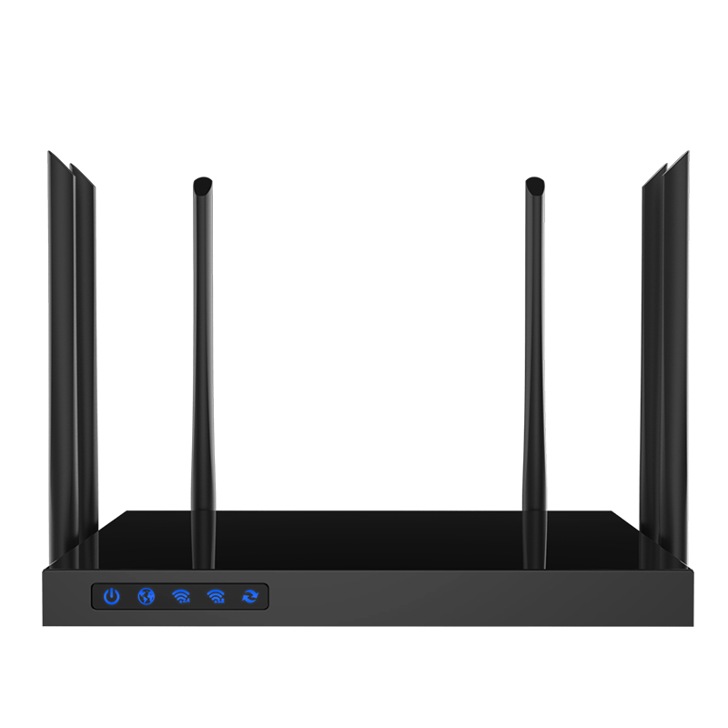 2.4+5.8G 802.11ac Gigabits Wireless Wifi Router 1750Mbps Dual-Band 500mW wireless indoor AP openwrt poe router + 6*6dBi antennas