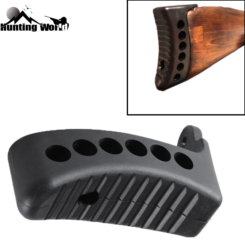 Tactical 1" Rubber Recoil Buttpad Rifle Stock Butt Pad for Hunting Airsoft Mosin Nagant M44 M38 91/30 Type 53 Gun Accessories