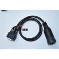 Full truck diagnostic wire for JCB Electronic Service Master Tool Interface heavy duty diagnostic scanner