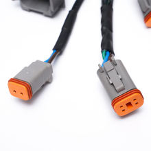 Automobile equipment wiring harness connectors