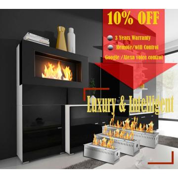 Inno-Fire indoor electric fire place wifi fireplace 72 inch