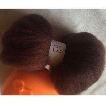 WFPFBEC 70s Australia COMBED 100% WOOL fiber merino diy wool for neddles felting 50g 100g 200g 300g 500g NO.53