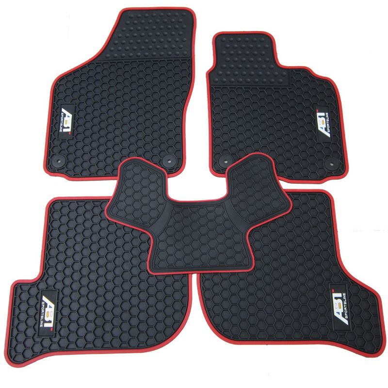 Special Rubber Car Floor Mats for RHD Right Hand Drive Volkswagen Golf 6 Scirocco R No Odor Waterproof Carpets