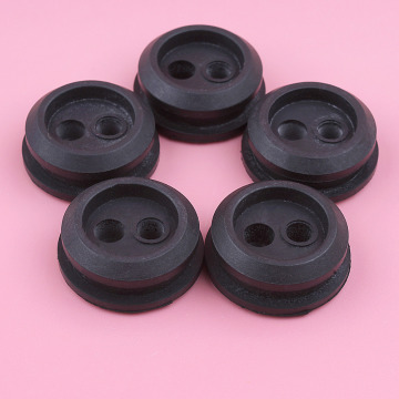 5pcs/lot 2 Hole Fuel Gas Line Grommet For Homelite Kawasaki MTD Ryobi Craftsman Grass Trimmer Replacement Spare Part