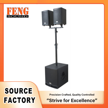 DSP Controlled PA Speaker System with Bluetooth Connectivity