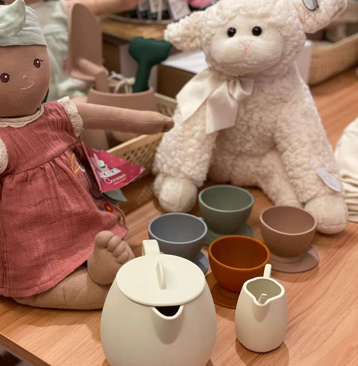 silicone tea set toys MFZ-G010