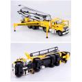 High simulation alloy car model,1:55 scale alloy Engineering vehicles,Heavy duty concrete pump toys,free shipping
