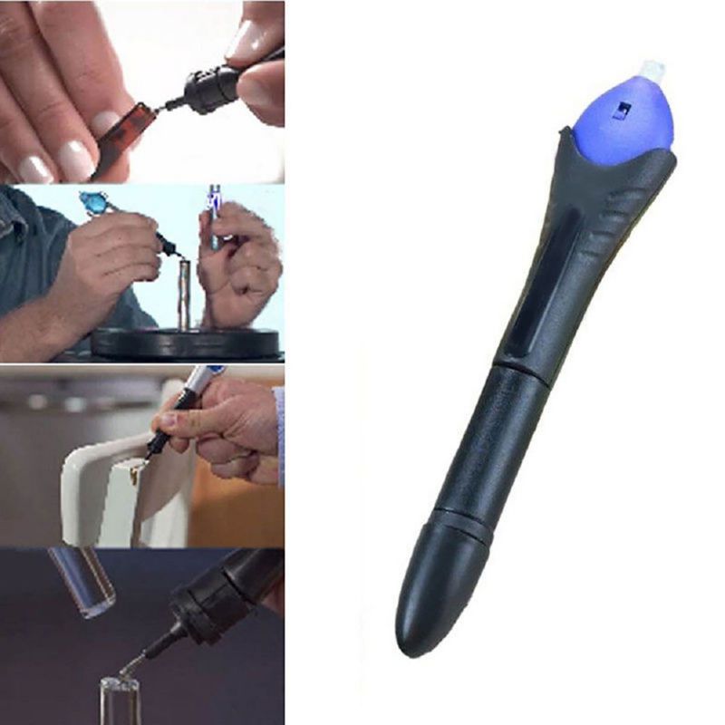 Universal 5 Second Fix UV Light Repair Tool Glue Super Powered Liquid Plastic Welding Compound