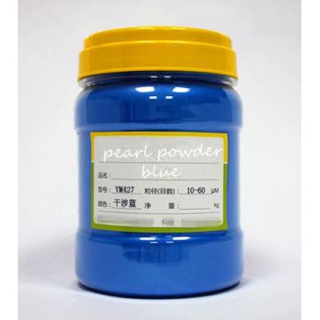 blue pearl powder white pearlescent pigment crystal white pearl powder diamond amber flash powder reflective powder