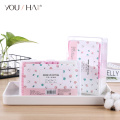 YOUSHA 350pcs Cotton Wipes Nail polish remover Wipes Facial Cotton Pads Nail Art Polish Gel Tips Organic Makeup Remover Tissue