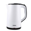 Stainless Steel Electric Kettle Tea Pot Double Layers Scald Proof Kettle Power-off Protection Water Boiler Teapot fast boiling