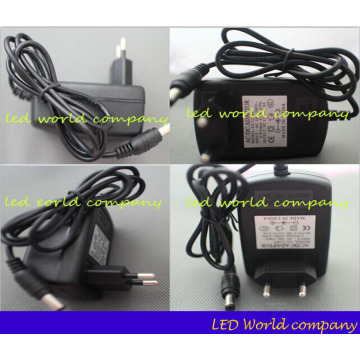 2pcs/ lot US EU Plug AC 100-240V to DC 12V 2A Switching Power Supply Converter Adapter 12V2a Lighting Transformers