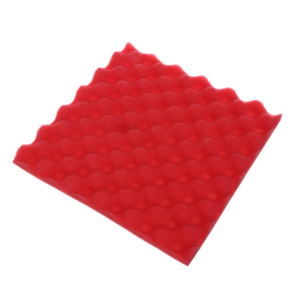 1pcs 30x30cm Soundproof Foam Egg Profile Sound Absorbent Foam Acoustic Panel Noise Absorption File for KTV Audio Room