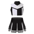 Student Cheerleader Costume Kids Girls School Dance Costume Cheerleader Uniform Sports Competition Stage Performance Clothing