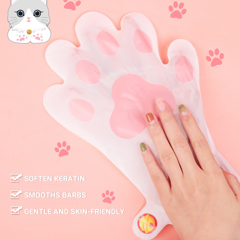 Cat's Claw Hand Mask Niacinamide Moisturizing Whitening Hand Spa Gloves Exfoliating Dead Skin Remover Hands Skin Care TSLM1