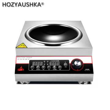 Commercial Induction Cooker 5000w Concave High Power Hotel Canteen Electric Frying Stove Table Large Pot Induction Stove