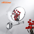 Accoona Chrome Wall Mirror Vanity Cosmetic Mirror Bath Mirrors 360 Angle Swivel Design Bathroom Mirrors 7 inch 9 inch A223