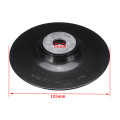 5 inch 125mm Screw M14 Disc Buffing Bonnet Wheel Sander Special Sander Polishing Disc Angle Grinder Chassis Rubber Backing Pad