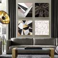 Abstract Geometric Living Room Decoration Painting Poster Nordic Style Hotel Restaurant Paintings Home Background Wall Decoratio