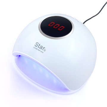 Star 5 Profession 72W UV LED Nail Lamp 2018 Nail Gel Dryer For Double Light Drying Polish Nail Lampe Smart Manicure Tool