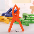8PCS Powerful Plastic Clothes Pegs Hangers Clothespins Towels Hanging Pegs Food Bag Sealing Clip Laundry Storage Organizer
