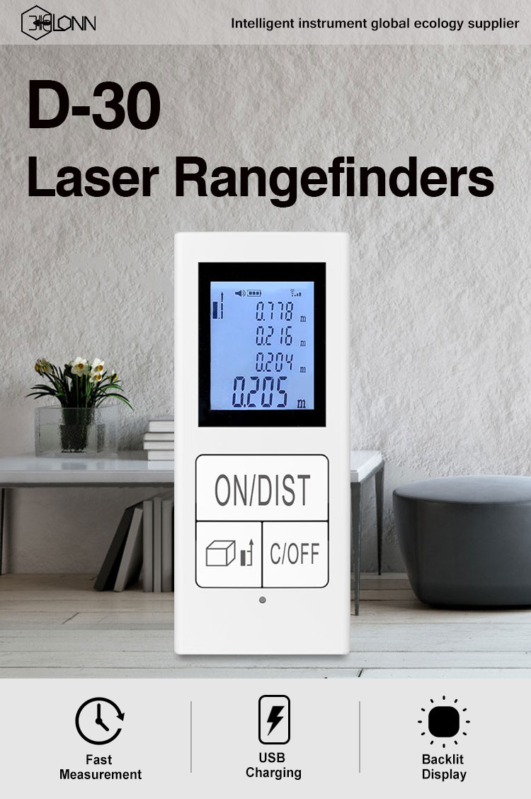 Laser Distance Meter Laser Rangefinder Electronic Ruler Measuring Instrument