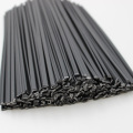 10pcs Black PE Plastic Welding Rods 25cm long