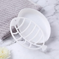 Fish-shaped Double-layer Plastic Bathroom Soap Tray Drain Soap Dish