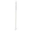 Reusable Straw Drinking Stainless Steel Metal Straw with Cleaner Brush for Mugs Bar Accessories Portable Drinking Tube Gifts