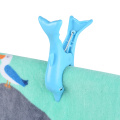 Summer Plastic Color Clips Cute Animal Beach Towel Clamp To Prevent The Wind Clamp Clothes Pegs Drying Racks Retaining Clip