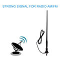Waterproof Marine Stereo Bluetooth Radio Audio System Receiver MP3 Player+3" Marine Speaker+FM Antenna For ATV Pool Motorcycle