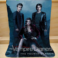 The Vampire Diaries Coral Fleece Blankets on Bed/Sofa throw Plush kids Sleeping Cover Bedding Bedsheet for Valentine's Day gift