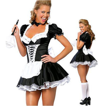 Plus Size Cosplay S-6XL Sexy Costumes for Halloween Women's Exotic Maids Dress French Maid Costume Cosplay Maid Outfit Roleplay