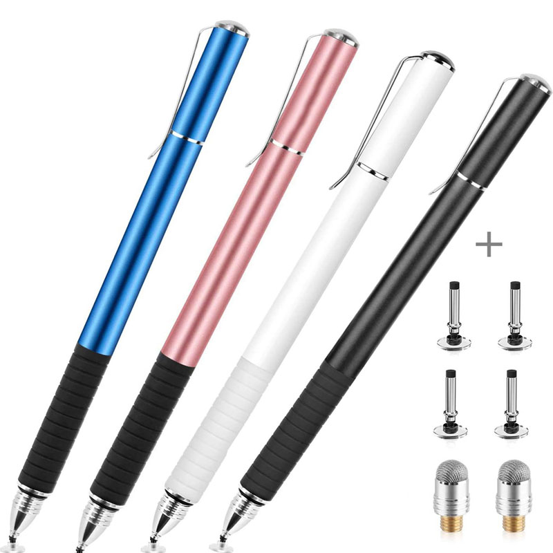 Universal 2 In 1 Fiber Stylus for Phone Tablet Touch Pen Drawing Capacitive Screen Pencil For Smartphone Note Smart Android Pen