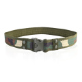 New Combat Canvas Duty Tactical Sport Belt with Plastic Buckle Army Military Adjustable Outdoor Fan Hook Waistband Waist Support