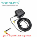 cable 5meter 48H anti-oxidation gold 90-degree SMA Male connector High-precision RTK GNSS GPS ANTENNA module receiver RTCM