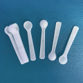 0.25 gram Micro Scoop 0.25g Plastic Measuring Spoon 0.5ML Measure Tool - white and transparent 1000pcs/lot Free shipping