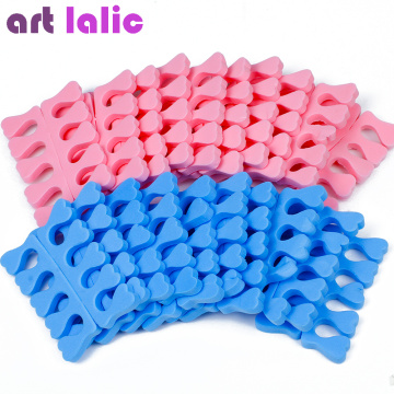 20pcs (10 pairs) EVA foam toe separator Soft foam Nail Tools Toe Finger Separator feet care braces & supports nails tools