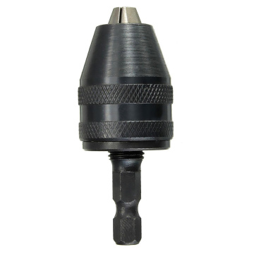 0.3-3.6mm Keyless Drill Chuck Screwdriver Impact Driver Adaptor 1/4
