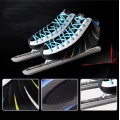 1 Pair Ice Speed Skating Shoes Winter Adult Teenagers PU Professional Thermal Warm With Ice Blade Comfortable Beginner 7 Styles