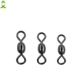 JSM 500 pcs/lot Crane Fishing Swivel With Solid Ring Hook Connector for ice Fishing Accessories