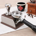 New Kitchen Cooking Coffee Temper Stand Sturdy Stainless Steel Non-slip Machine Tamper Storage Base