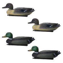 3D DUCK DECOY Floating Lure for Outdoor Hunting Fishing Photography - 4 Pcs Duck Hunting Decoy Plastic Duck Decoy