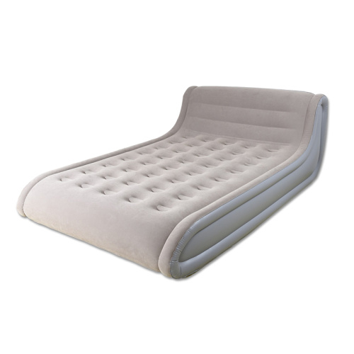 L Shape double air bed with backrest for Sale, Offer L Shape double air bed with backrest