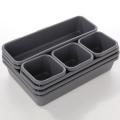 8pc/set Storage Organizer Box Drawer Make Up Brush Holder Storage Pot Jewellery Cover Storage drawer storage box Home Storage